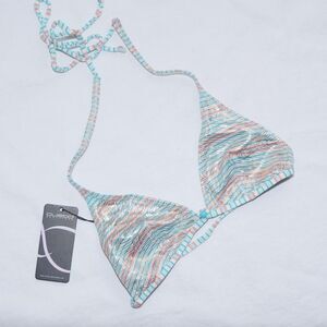 NWT‎ Custo Barcelona sparkly mini bikini top